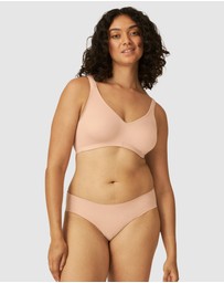 Naturana - Elasticup 'Perfect Fit' Moulded Wirefree Fits B-D cup Bra