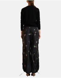 Cynthia Rowley - Printed Cargo Pants
