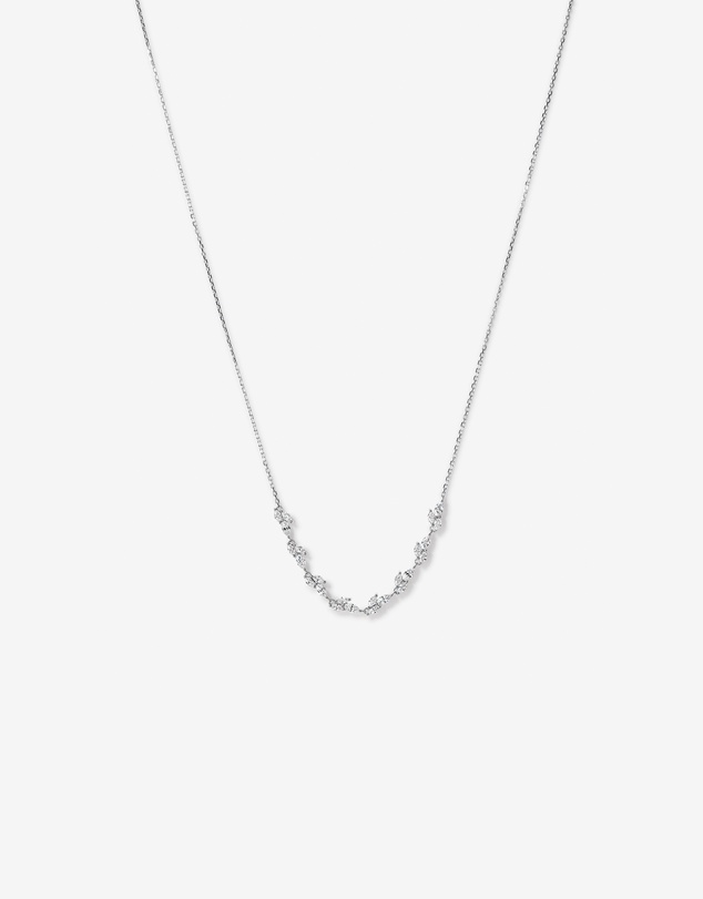 Michael Hill - Cubic Zirconia Vine Necklace in Sterling Silver