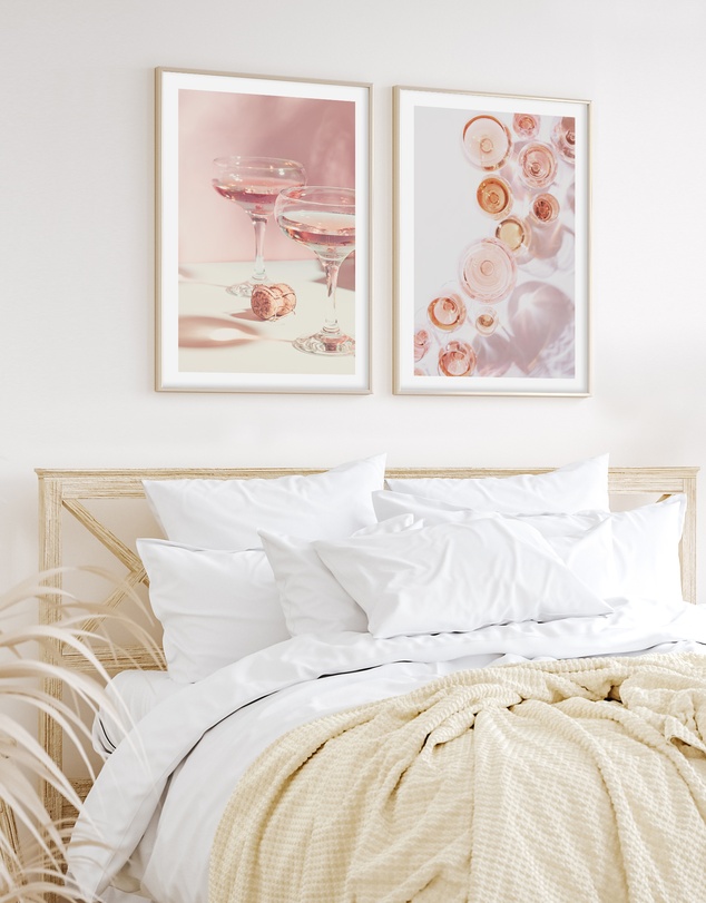 Olive et Oriel - Drink the champagne Art Print