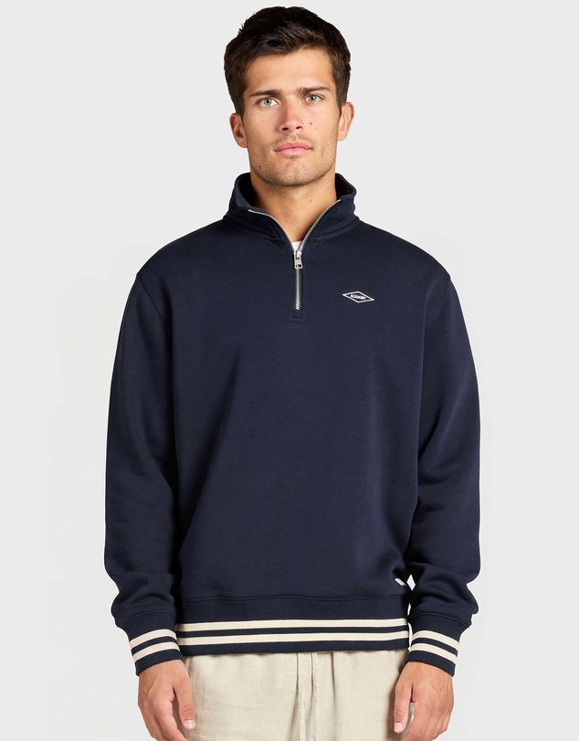 Academy Brand - Academy Contrast 1/4 Zip Sweat