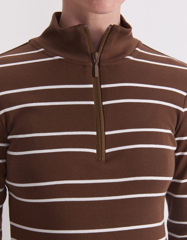 Sportscraft - Lucy Zip Funnel Neck Top