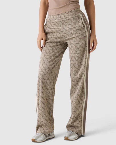GUESS - High-Rise Logo Straight Leg Active Pants