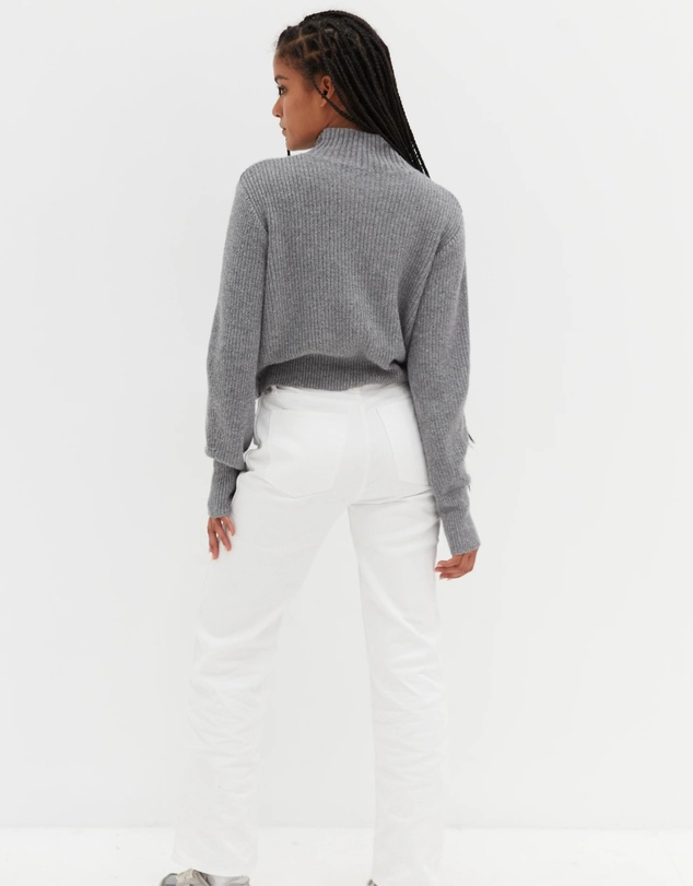 Style Addict - Chunky Knit - Heather Grey