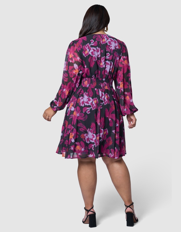 Pink Dusk by Curve Project - Ravished Mini Dress