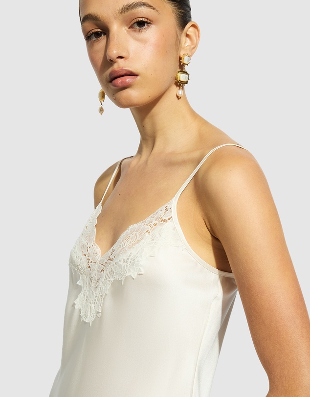 GINIA - Silk Lace Chemise
