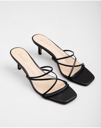 RAID - Charli Black Kitten Heels Mule