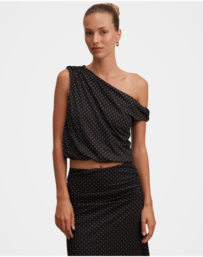 Black Elstone Spot Co-ord