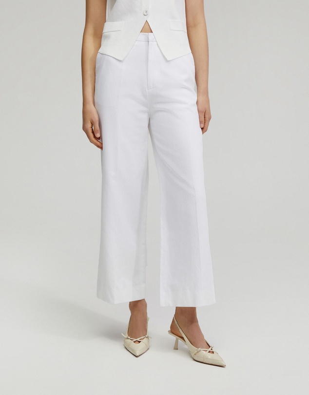 Oxford - Ela Linen Blend Pants