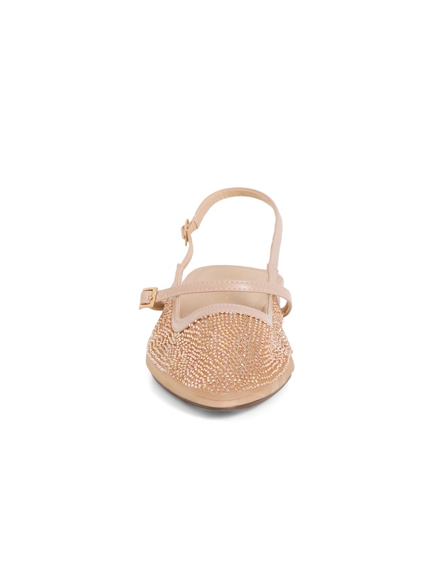 City Chic - WIDE FIT Lily Bead Flat