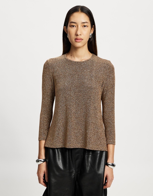 Lindsay Nicholas New York - Disco Glitter Top