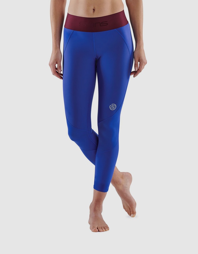 SKINS - SKINS Compression Series-3 Women's Long Tights Dazzling Blue Activewear