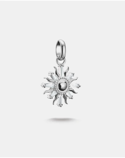 THOMAS SABO - THOMAS SABO Connect Charm sun with stones silver