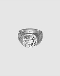 Haze & Glory - ICONIC EXCLUSIVE - Ring Signet The Thunder in 925 Sterling Silver