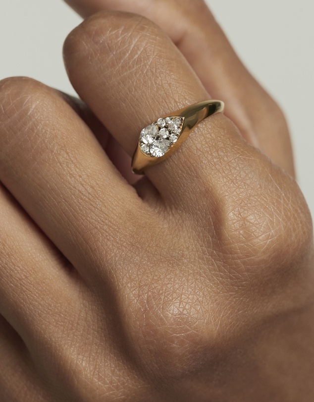PDPAOLA - Vanilla Stamp Ring