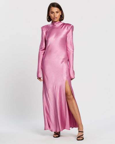 Lucie LS Midi Dress