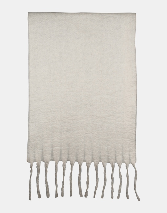 Morgan & Taylor - Hannah Reversible Scarf in Cream