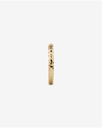 Michael Hill - Hammered Finish Ring in 10kt Yellow Gold