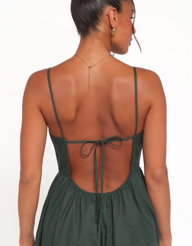 Petal & Pup - Savannah Maxi Dress - Forest Green