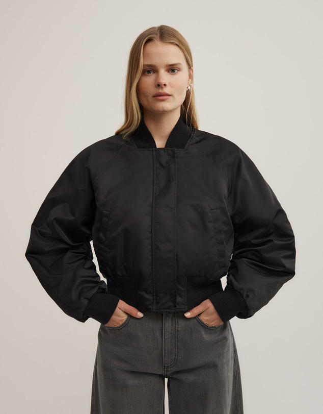 Witchery - Nylon Bomber Jacket