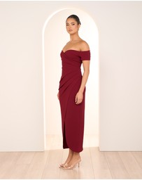 Pilgrim - Jamie Off Shoulder Midi Dress