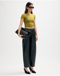 Minima Esenciales - Renna Lyocell Silk Blend Sheer Tee