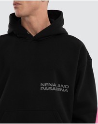 Nena & Pasadena - Zone Box Fit Hoodie