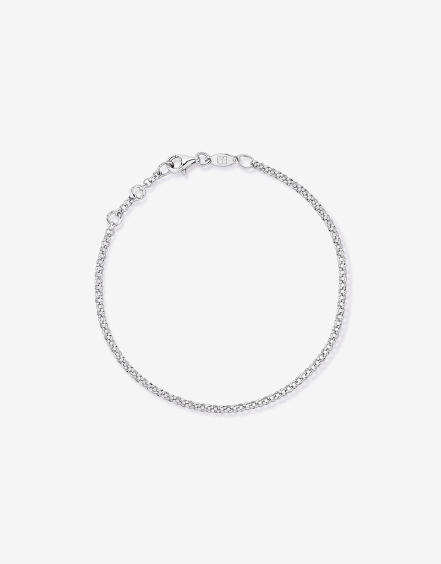 Michael Hill - Oval Belcher Bracelet in Sterling Silver
