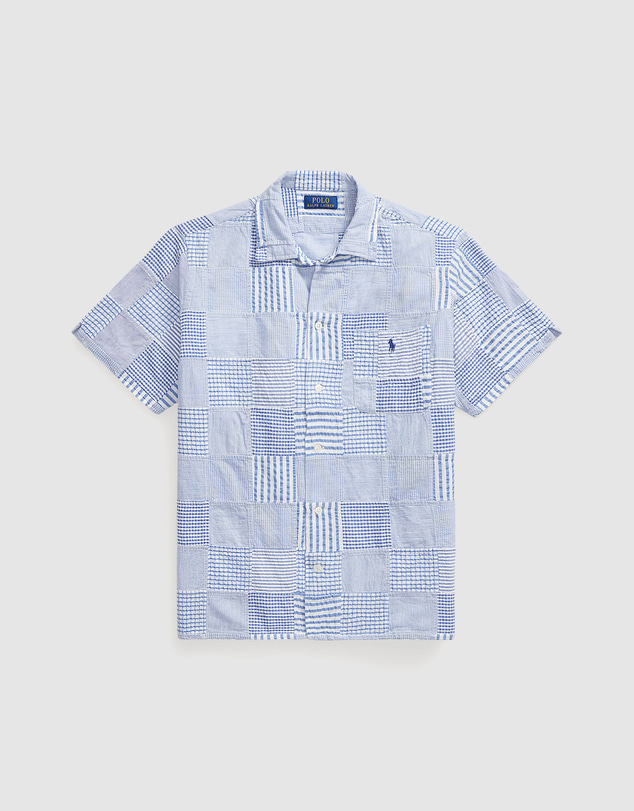Polo Ralph Lauren - Classic Fit Patchwork Seersucker Shirt