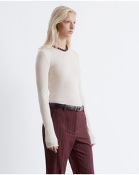 & Other Stories - Long-Sleeve Wool Top
