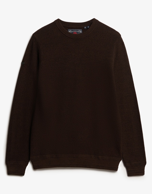 Superdry - Light Weight Cotton Texture Jumper