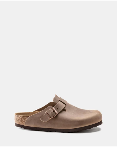 Birkenstock - Boston Nubuck Oiled Narrow - Women's