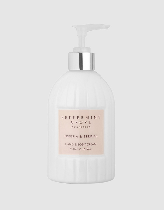 Peppermint Grove - Freesia & Berries Hand & Body Cream - 500ml