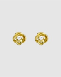 Ted Baker - Flo Pearl Flower Stud Earrings