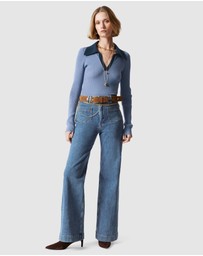 & Other Stories - High-Waist Bootcut Jeans