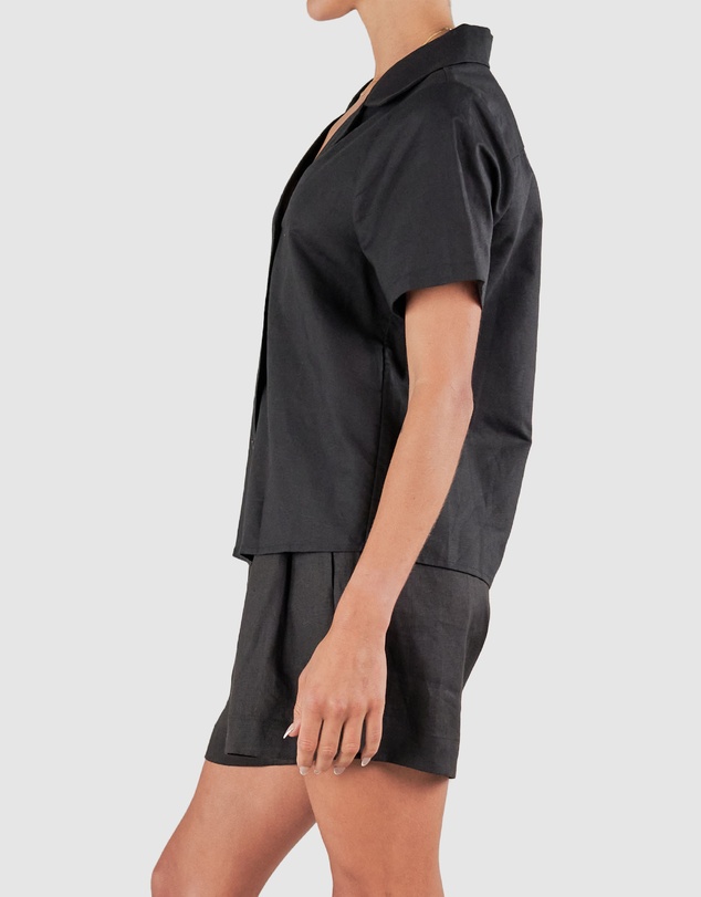 Amelius - Cancun Linen Bowling Shirt
