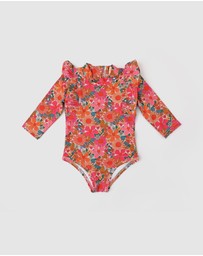 WITH LOVE FOR KIDS - Shimmy Long Sleeve Swimmers - Babies - Kids
