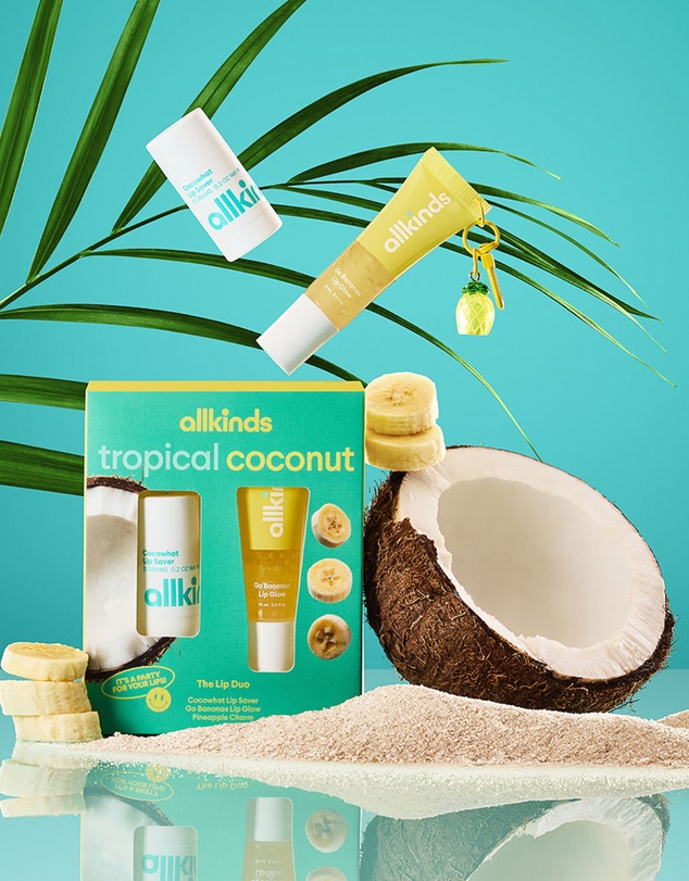 Allkinds - Tropical Coconut The Lip Duo