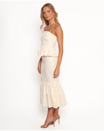 Petal & Pup - Xami Skirt Set - Pale Yellow