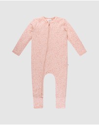 Kynd Baby - Day Or Night Onesie in Pink Heart