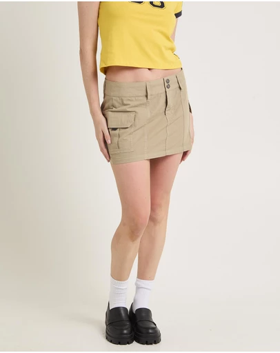 Insight - Creed Cargo Mini Skirt