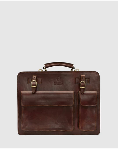 Republic of Florence - Munich Brown Briefcase