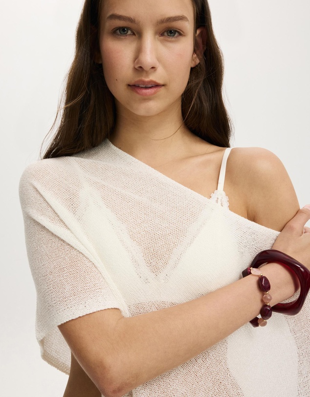 Cotton On - Sheer Knit Poncho