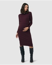 Ripe Maternity - Ruby Double Up Nursing Dress