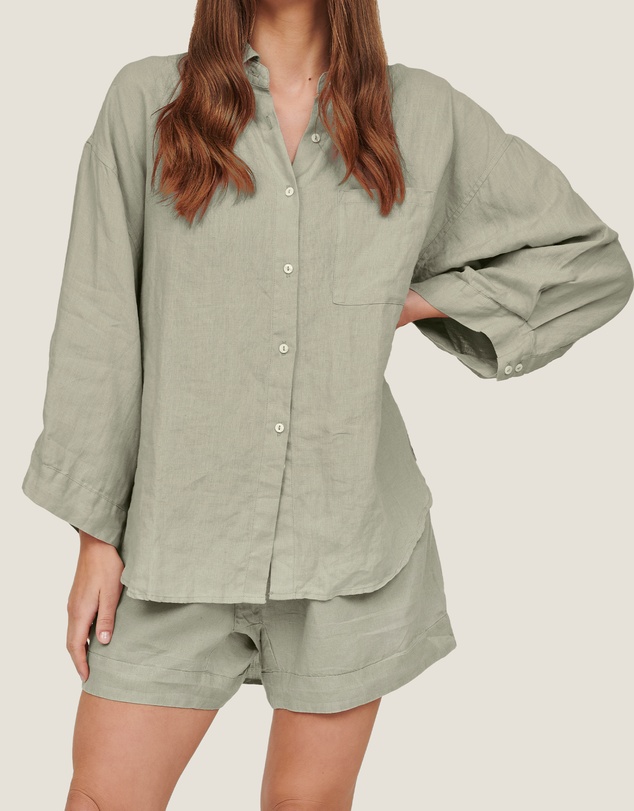 Carlotta + Gee - 100% Linen Shorts