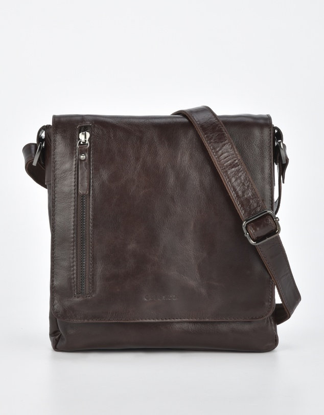 Cobb & Co - Richmond Jr. RFID Leather Satchel