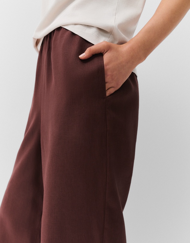 UNISON - Essential Linen Wide Leg Pant