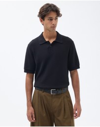 AERE - Organic Cotton Short Sleeve Polo