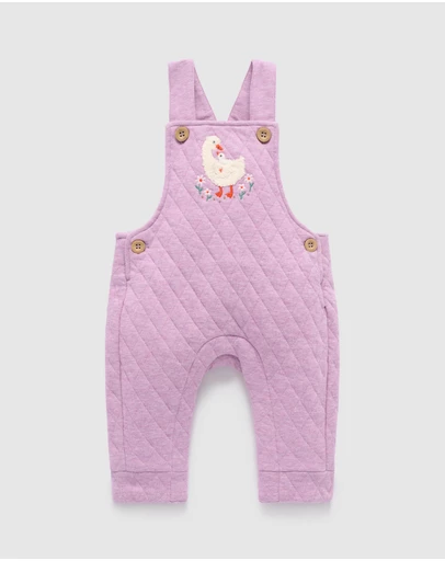Purebaby - Quilted Overall - Kids-Babies