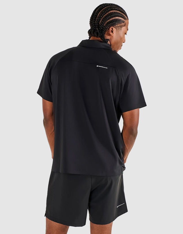 Malbon - Performance Zip Raglan Polo